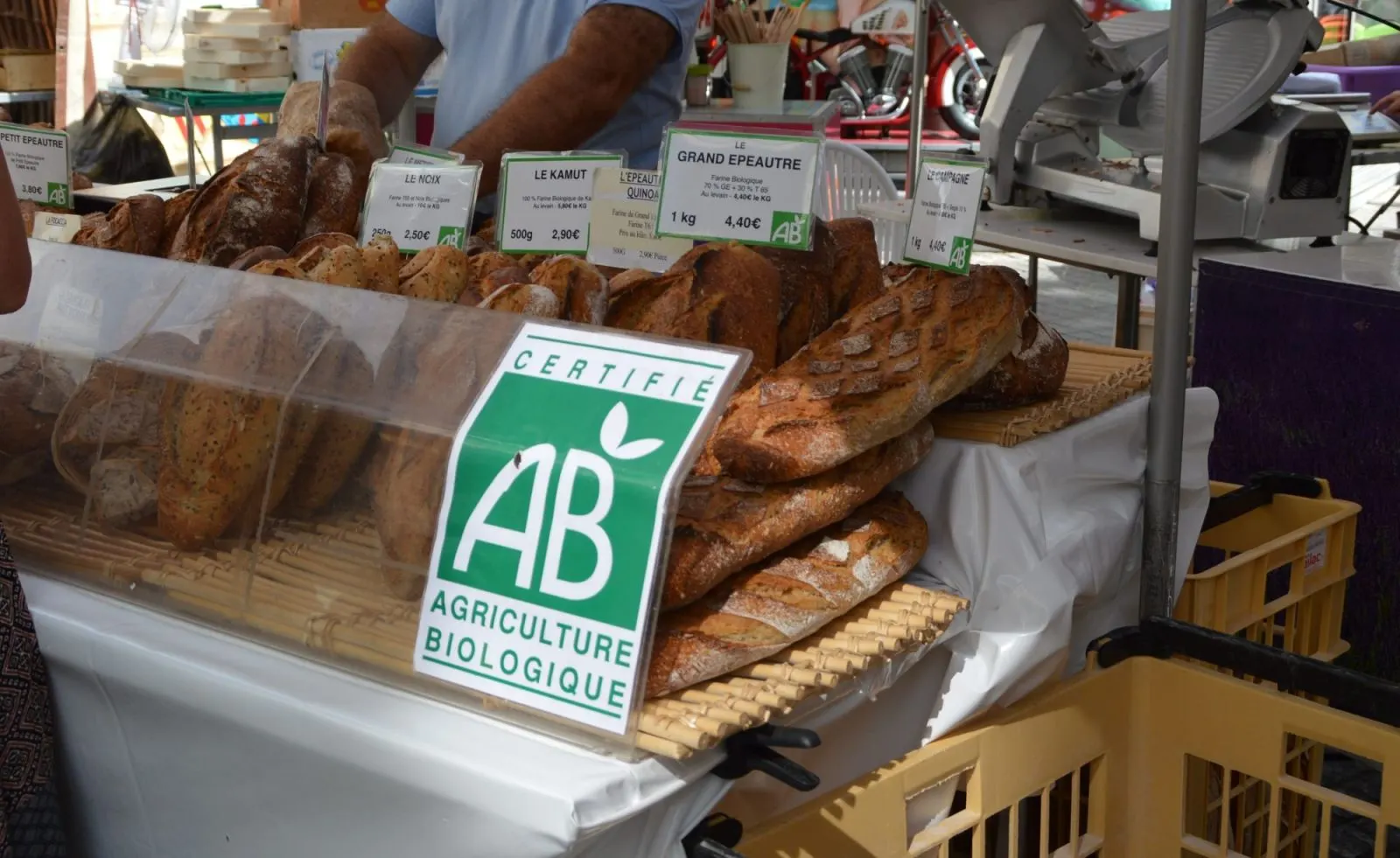Organic traditional bread
